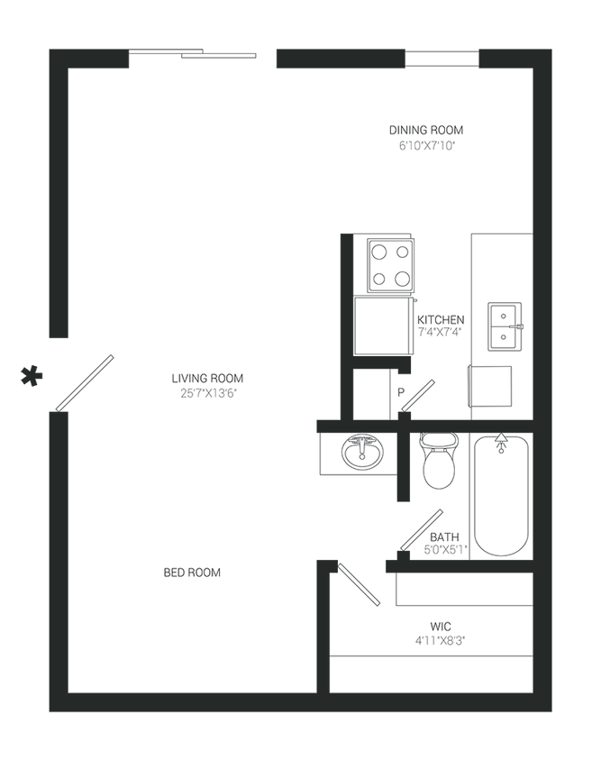 Floor Plan - Rose