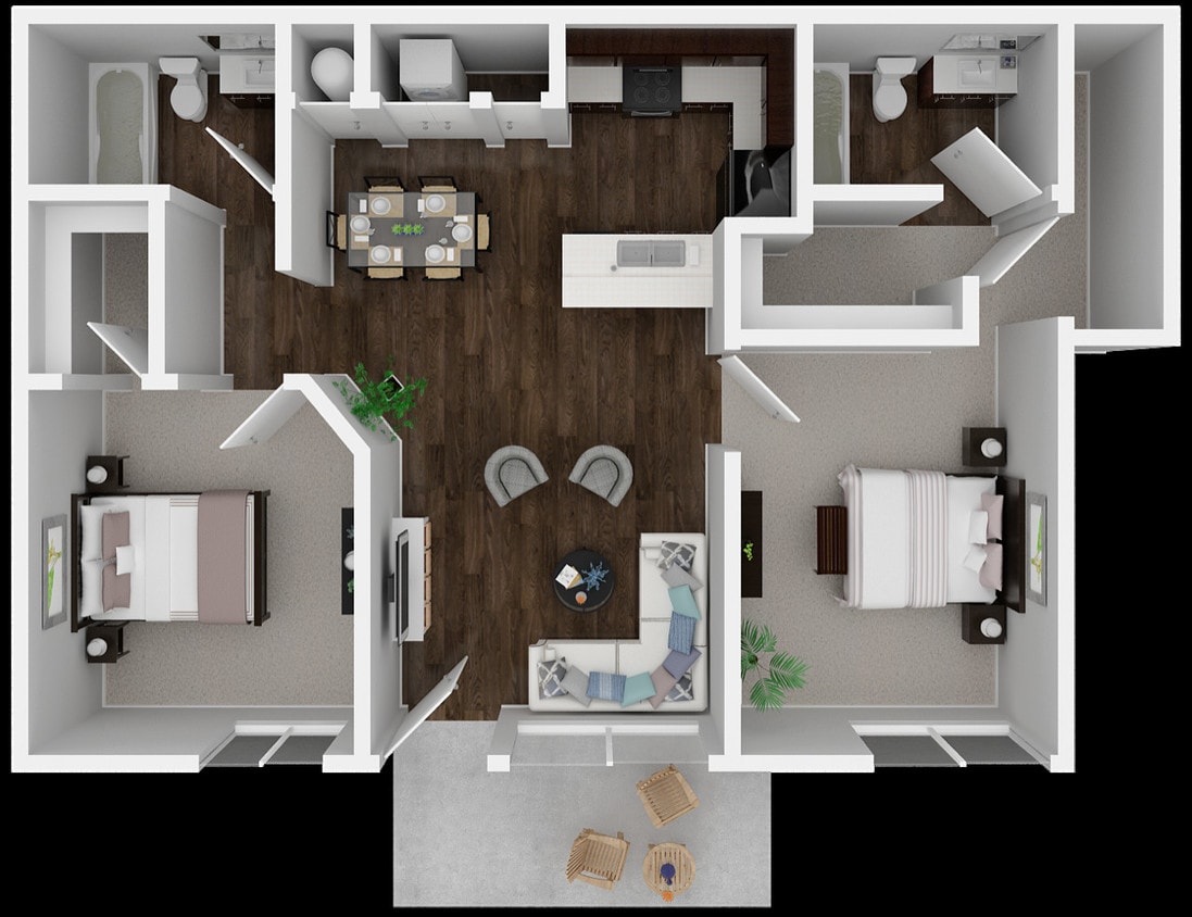 Floor Plan - The Laurel Willow