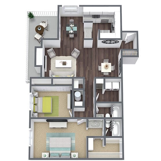 Floor Plan - B4 | Iris