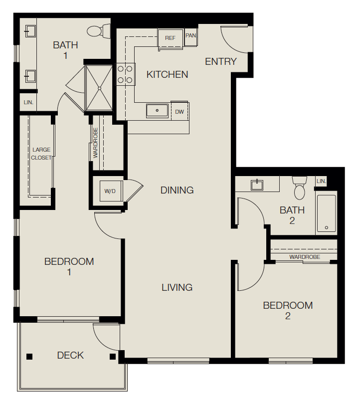 Floor Plan - Plan 2B