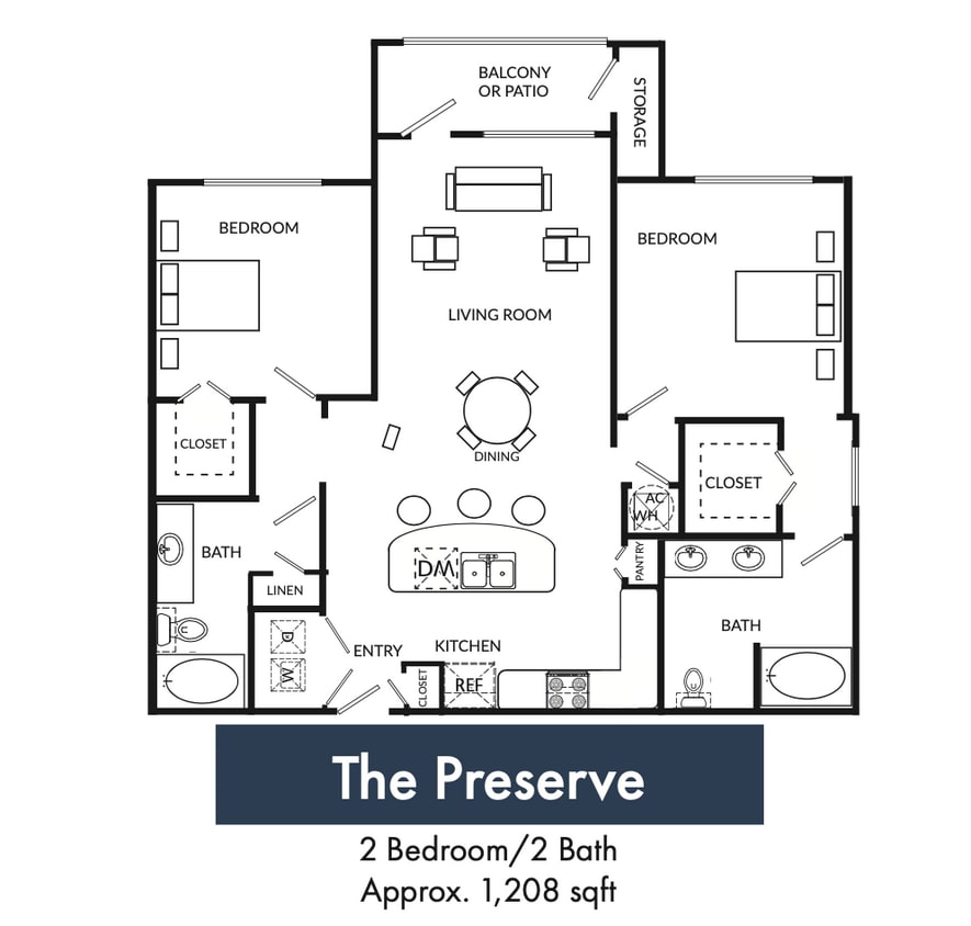Floor Plan - The Preserve Classic