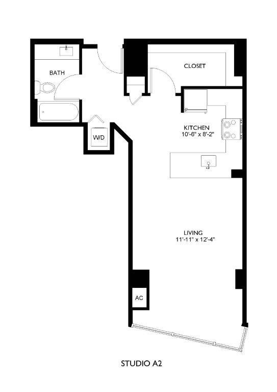 Floor Plan - Studio A2