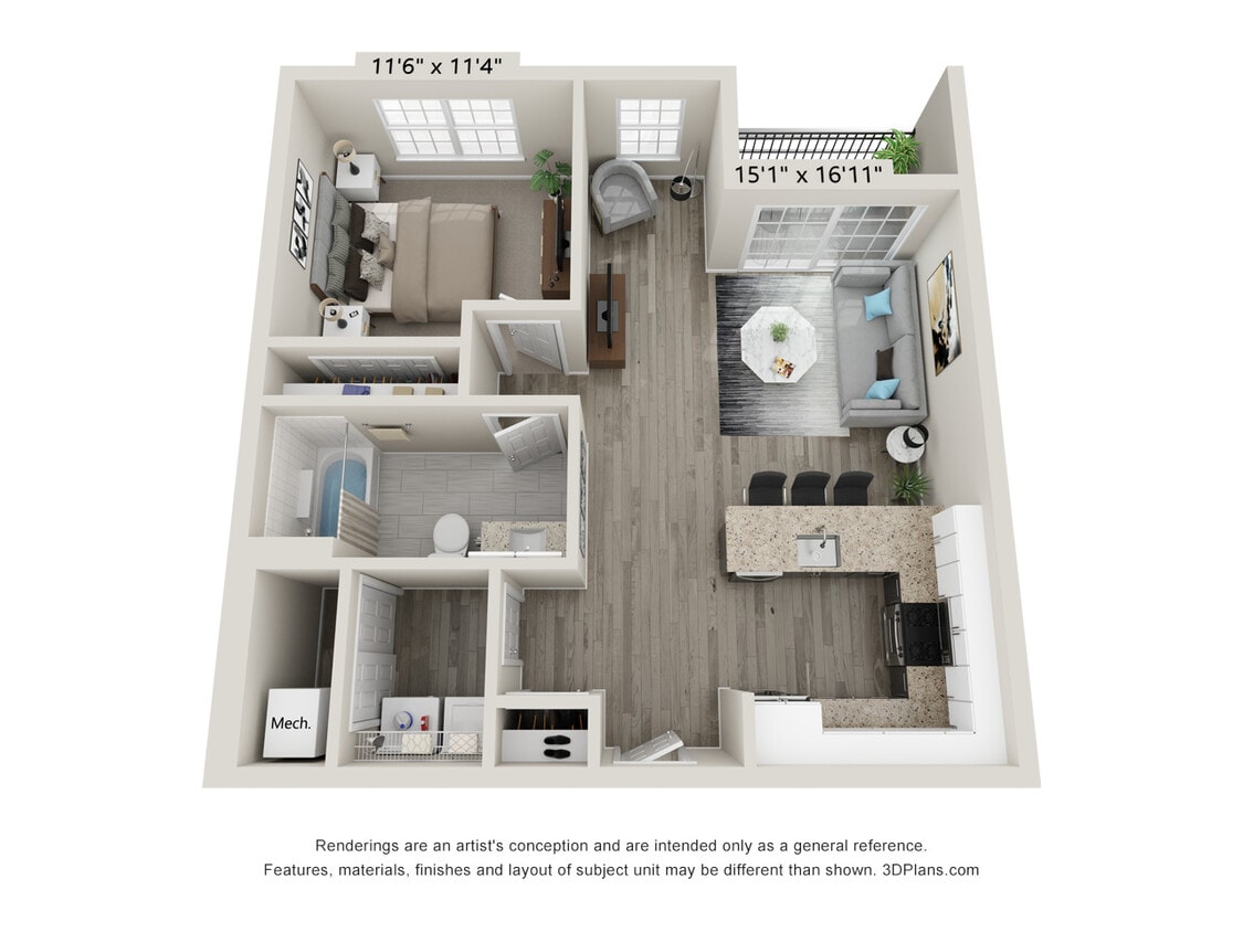Floor Plan - The Gable A
