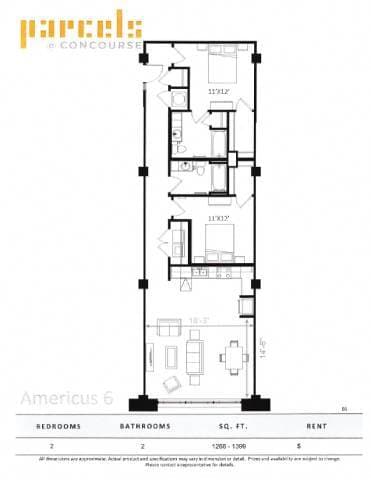 Floor Plan - Americus 6