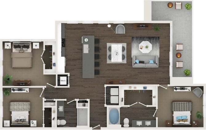 Floor Plan - Indigo
