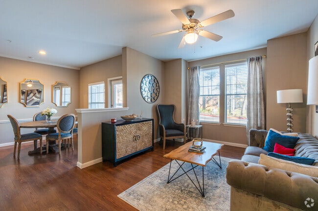 1BR, 1BA - 805SF - Living Room - Clearpoint Crossing Residences