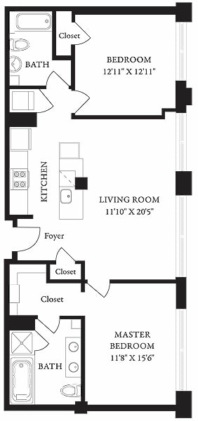 Lucky Strike 2X.jpg - LS-X Two Bedroom, Two Bathroom