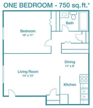 1BR/1BA - For Rent - Renovated 1 Bedroom Apartment in Day...