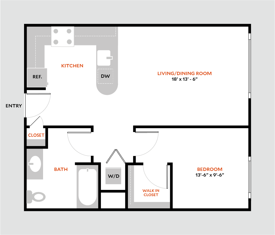 Floor Plan - Plan 1A