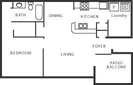 Floor Plan - A1G The Carriage House