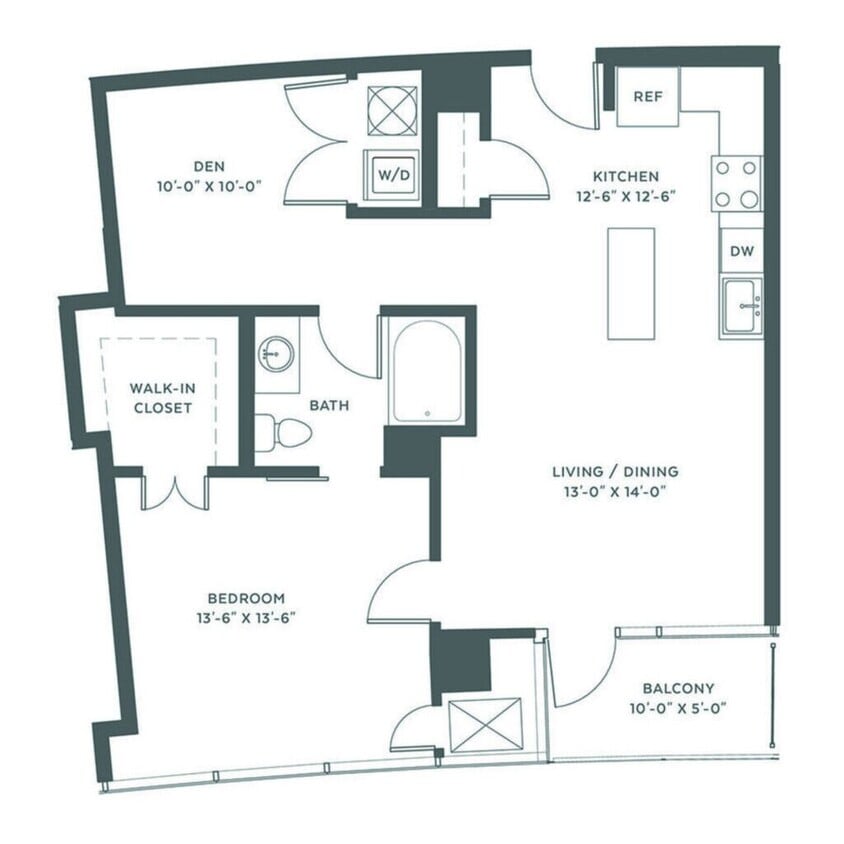 Floor Plan - 1A-U