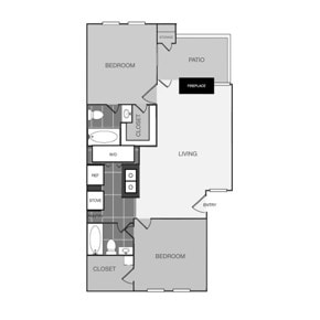 Floor Plan - B2 - The Blake