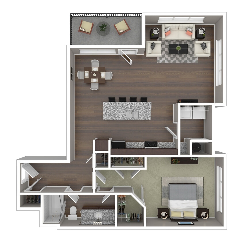 A7 3D Floor Plan - A7
