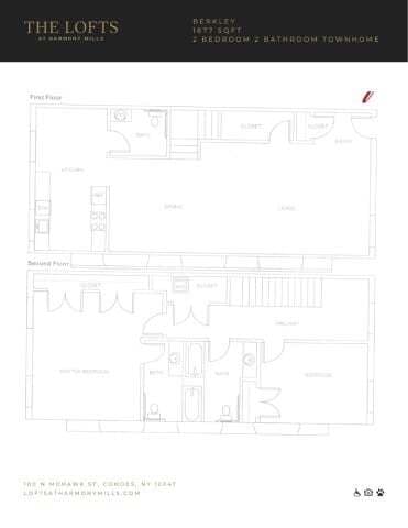 Floor Plan - Berkley - Fallsview