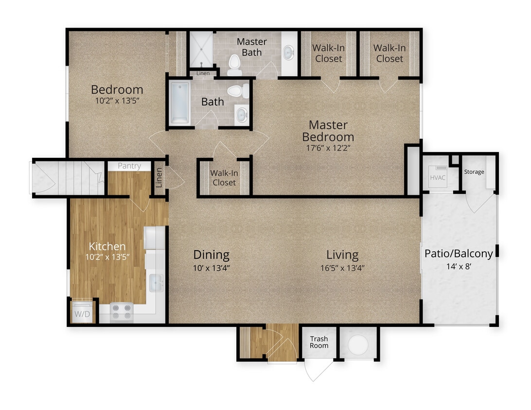 Mirabella II - 2 Bedroom/2 Bath - 2 Bed x 2 Bath - Mirabella II