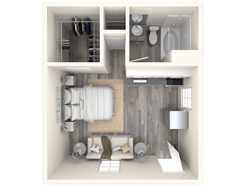 Floor Plan - Studio