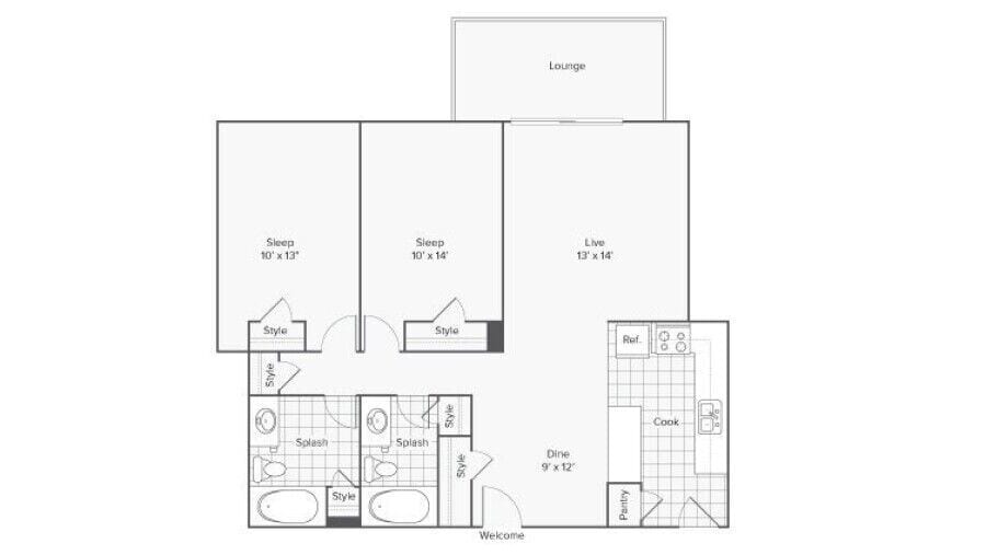 Floor Plan - White Oak