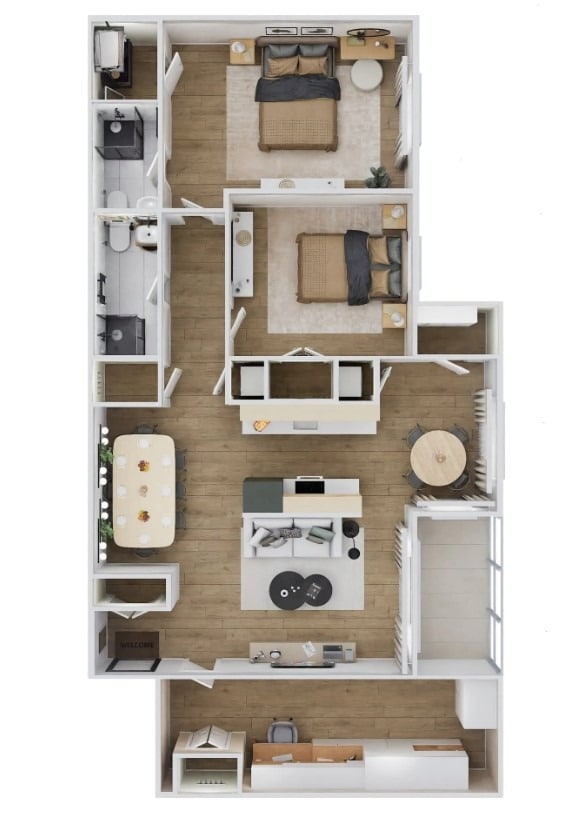 Spacious 3 Bedroom - 3BR D1