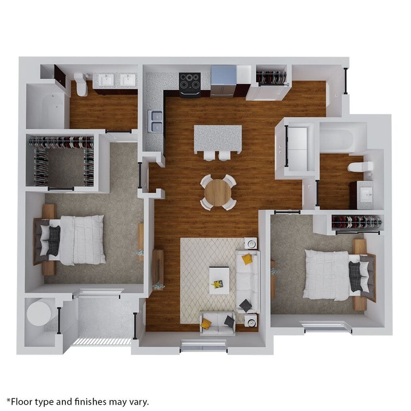 Floor Plan - Residence 6 Luxury