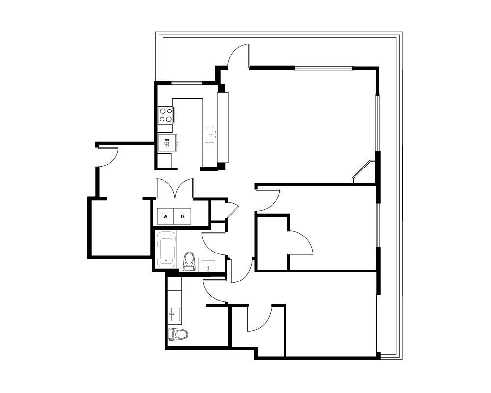 Floor Plan - B2RD
