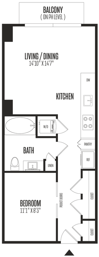 Floor Plan - Studio-STU