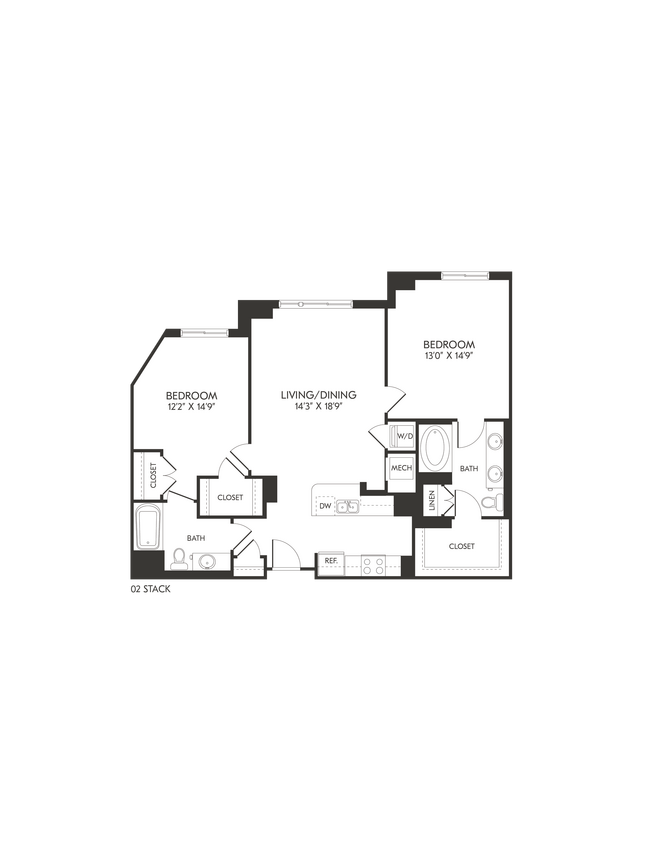 Floor Plan - 100-B2