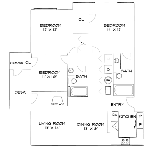 Floor Plan - Design 3A