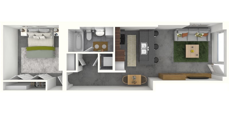 Floor Plan - The Metropolitan