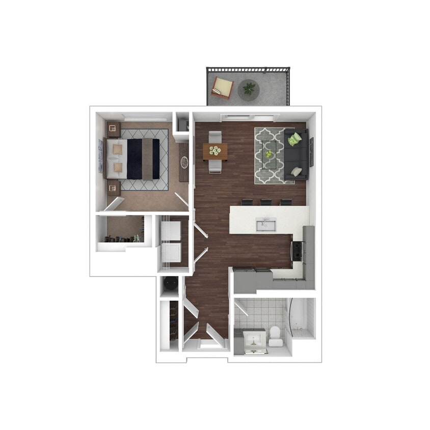 Floor Plan - 1B