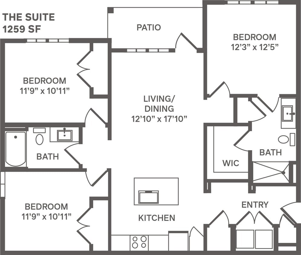 Floor Plan - Suite (C1)