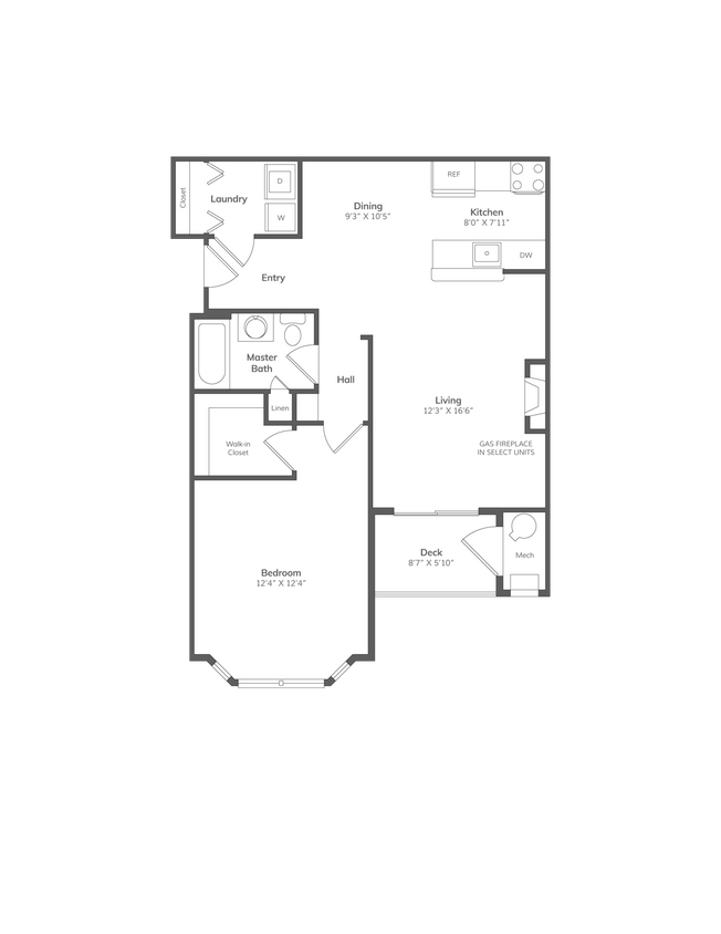 Floor Plan - A1BR