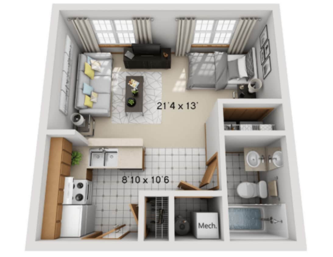 Floor Plan - S1 Classic