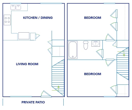 Townhouse Floor Plan - Townhouse