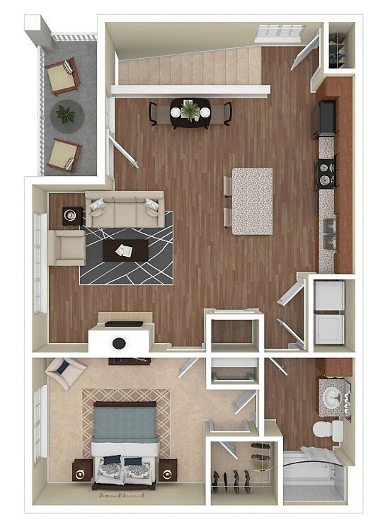 A4 3D Floorplan - A4