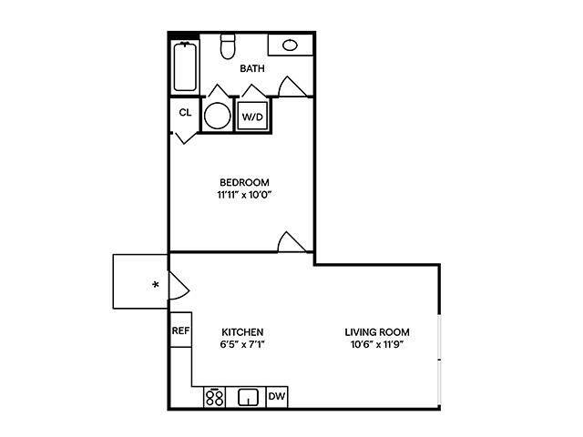 Floor Plan - A3 Furnished