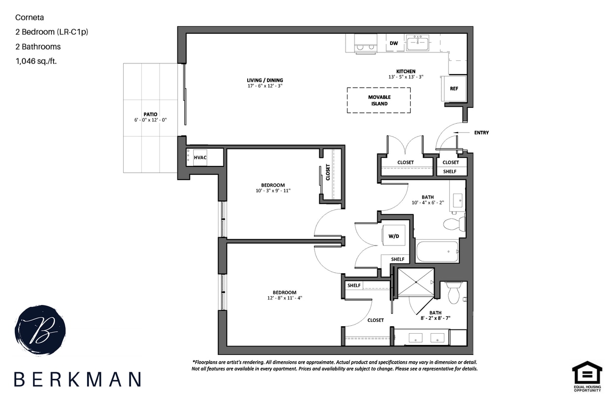 Floor Plan - Cornetta + Patio