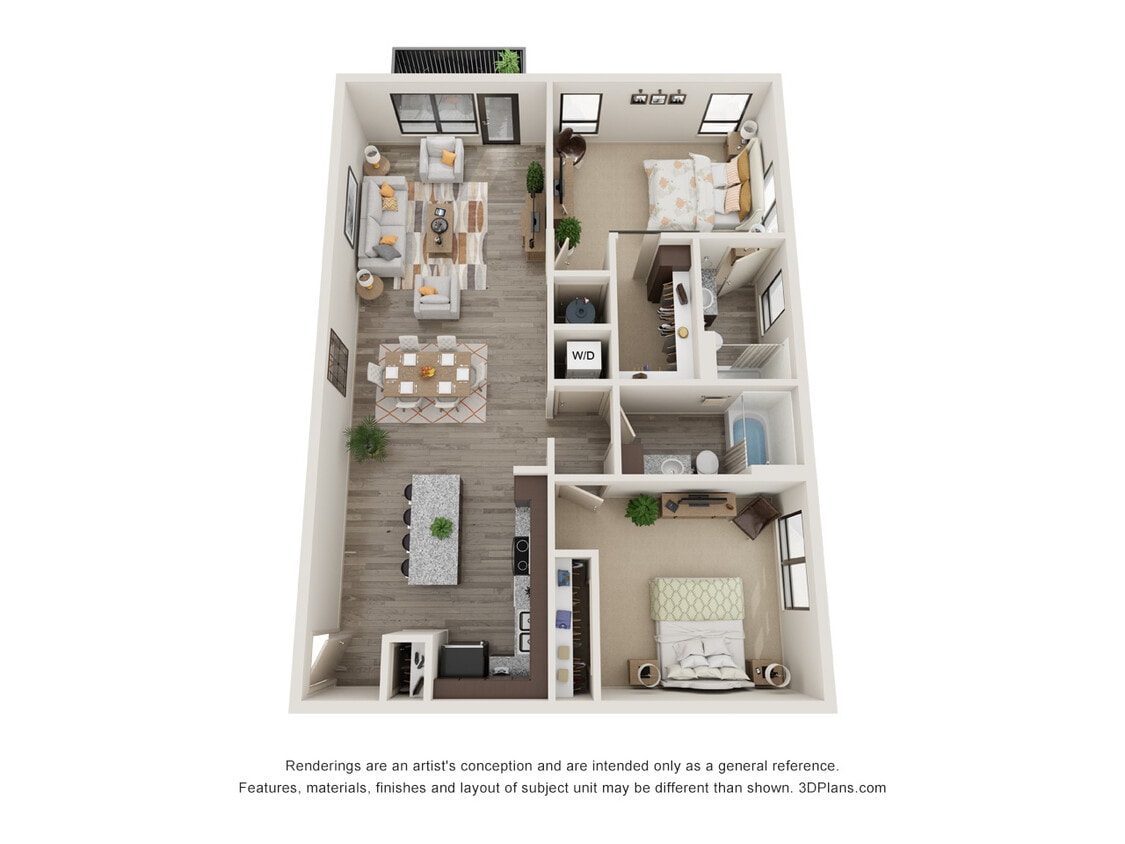 Floor Plan - The Pleasant         