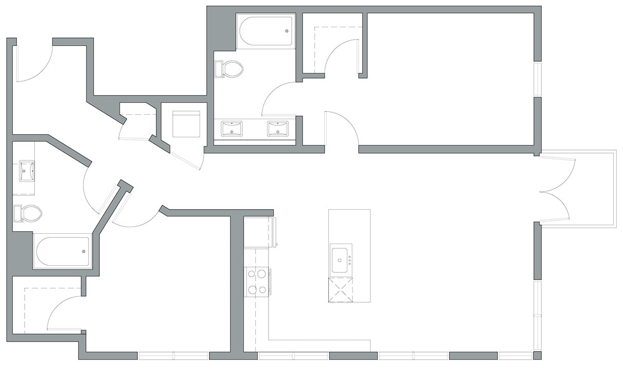Floor Plan - Residence B3