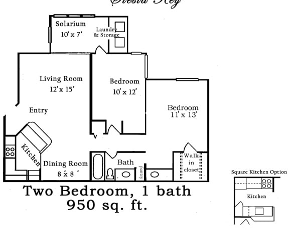 2BR/1BA - Siesta Key 2/1