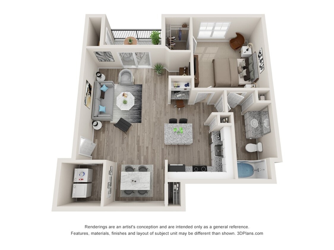 Floor Plan - The Deep Ellum 2.0 with Garage
