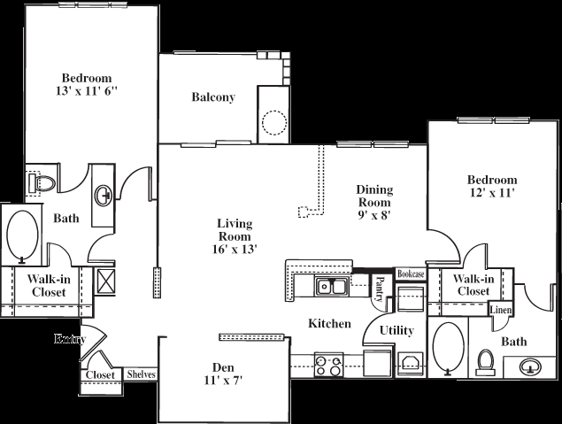 Schumann - Schumann - 2 bed 2 bath Den - Reno