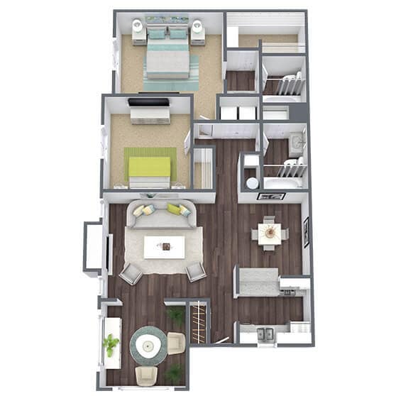 Floor Plan - B3 | Hibiscus