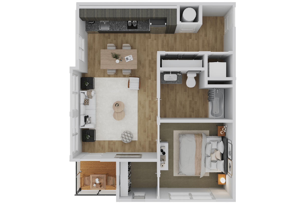 Floor Plan - The Shelby
