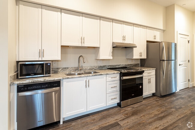 1BR, 1BA - 565SF - ADA Accessible - Kitchen - The Edge at Berwick - 8 Main Street
