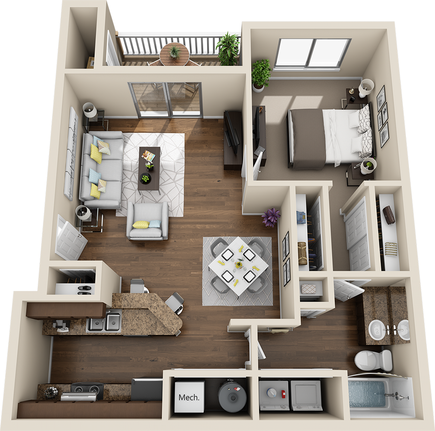 Floor Plan - The Ashton