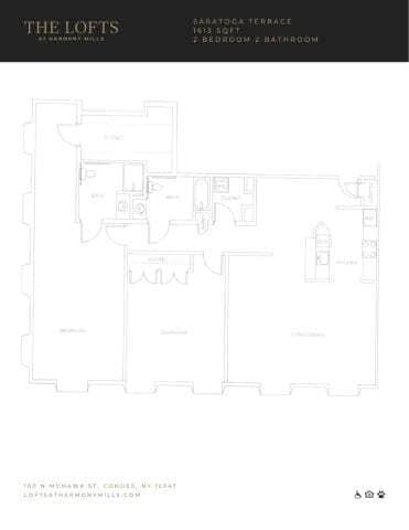 Floor Plan - Saratoga Terrace - Fallsview