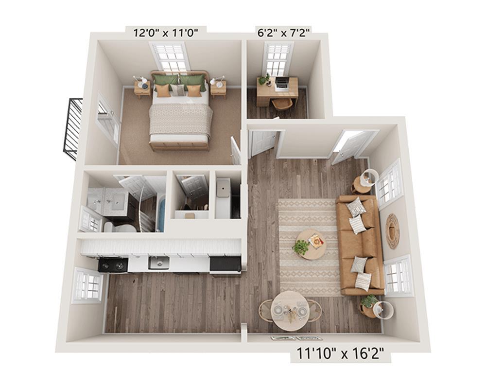Floor Plan - Plan A1ED
