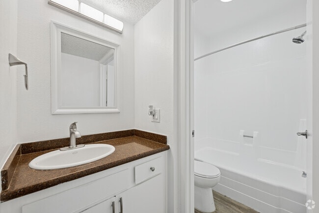 2BR, 2BA - 1200SF - Second Bathroom - Mountain View Manor Apartments