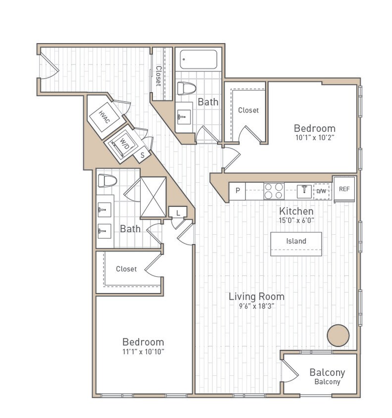 Floor Plan - B12B - Rise
