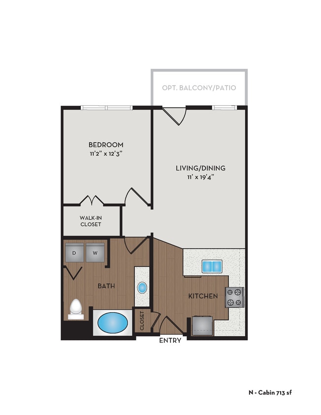Floor Plan - Cabin